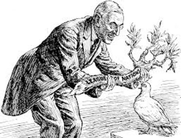 Se constituye la Sociedad de Naciones