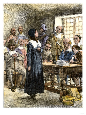 Anne Hutchinson banished from Massachusetts Bay Colony