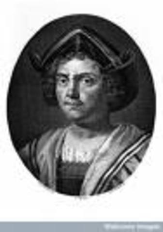 Christopher arrives to America