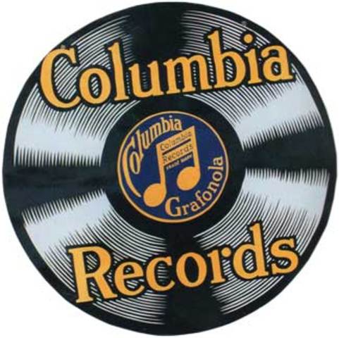 Columbia began selling disks in the U.S.