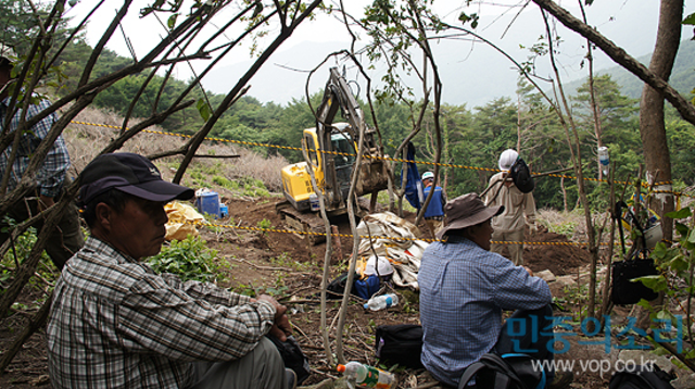 참사 부르는 밀양 송전탑 공사 강행 현장
