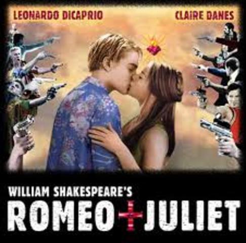 william shakespeare writes romeo and juliet