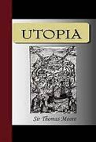 thomas moore writes utopia