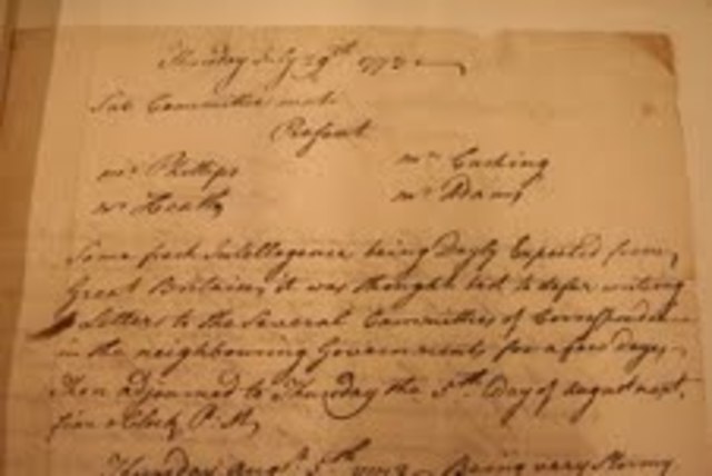 Committees of Correspondence