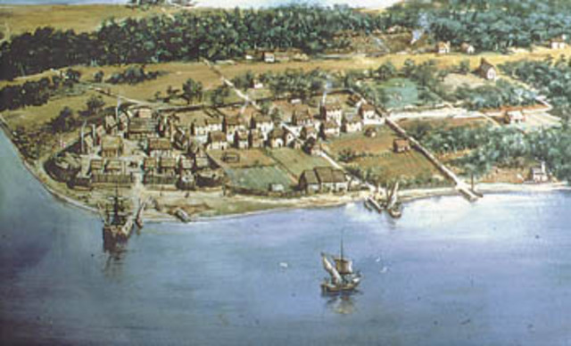 Jamestown was colonized
