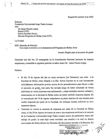 PETICIÓN DE DEREECHO