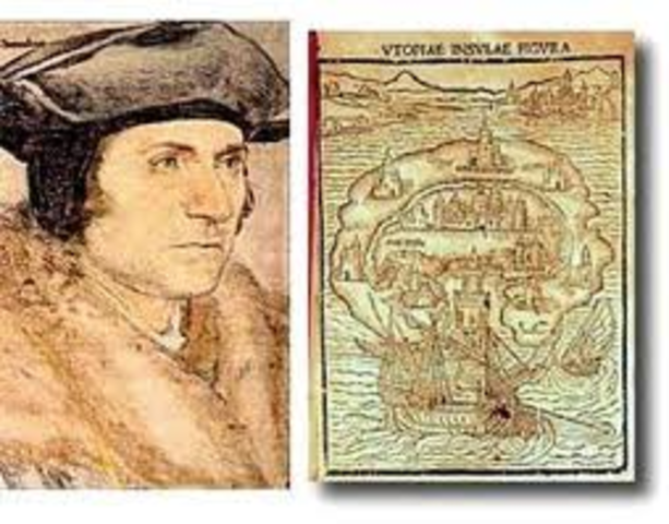 Thomas Moore writes Utopia