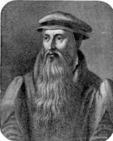 John Knox brings the reformation to Scotland