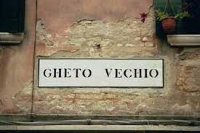 First Jewish Ghetto established in Venice