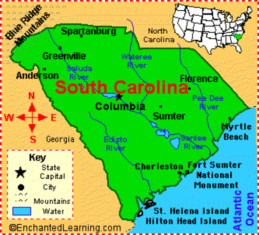 South Carolina becomes a state