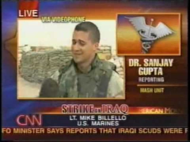 Comienza la CNN su cobertura de la guerra