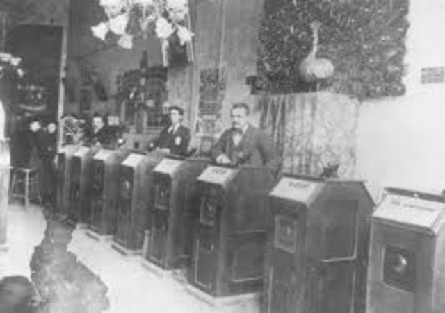 Kinetoscope parlor