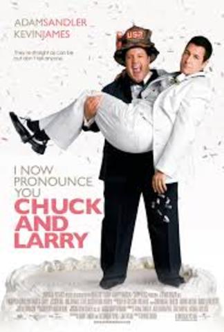 Filmed I pronounce  you Chuck and Larry