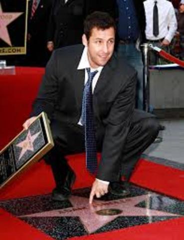 Recies walk of fame star