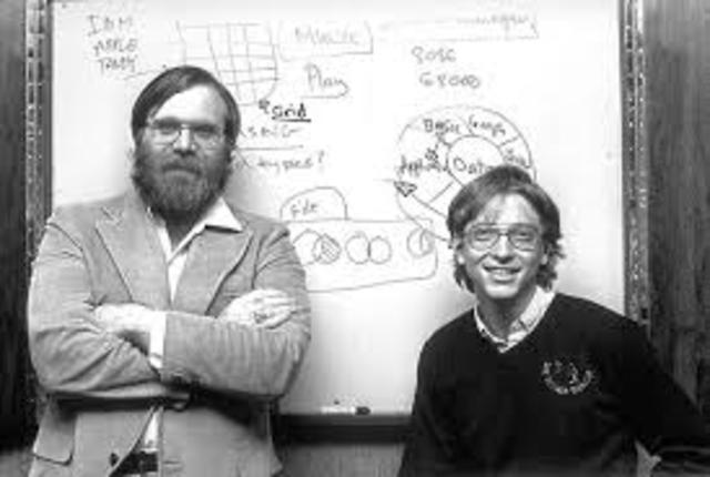 Microsoft founded by Bill Gates and Paul Allen