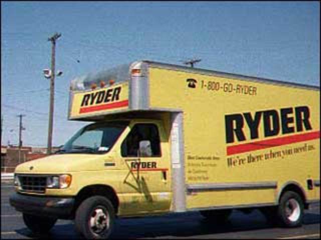 20 ft Ryder Truck