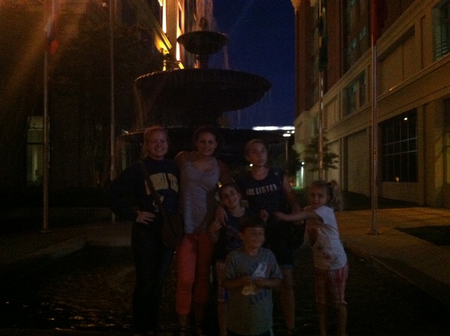 Visited my cousins in virginia