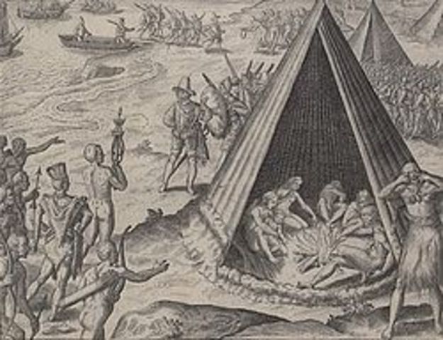 Francis Drake sailed along the coast and claimed California for England.