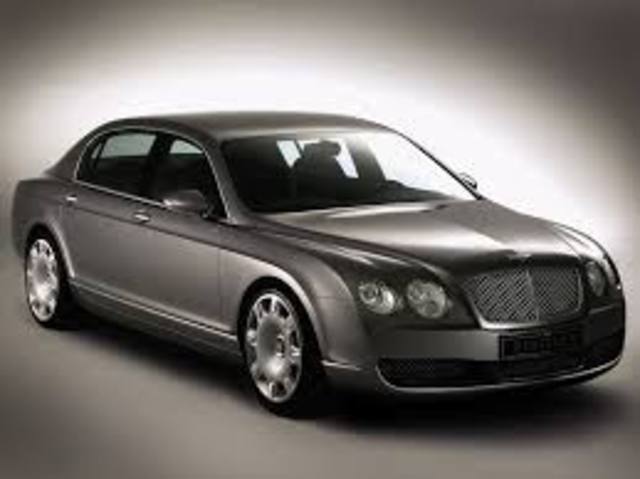 People start to like luxury and cool cars