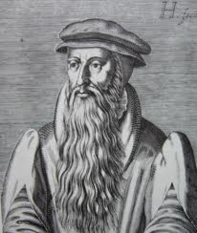 John Knox brings the reformation to Scotland