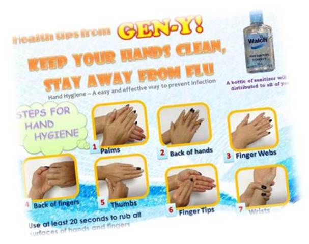 Wellness Tips: Stay away from flu