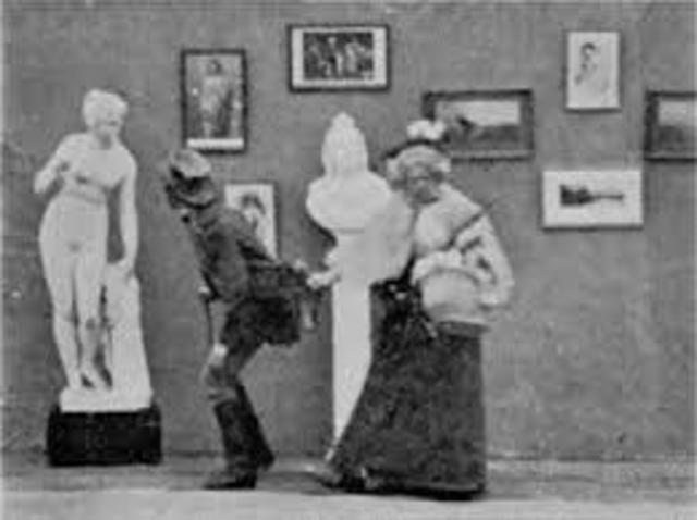 The first film to feature more then one shot