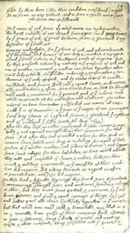 Mayflower Compact written