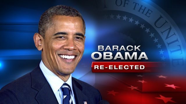Obama was re-elected