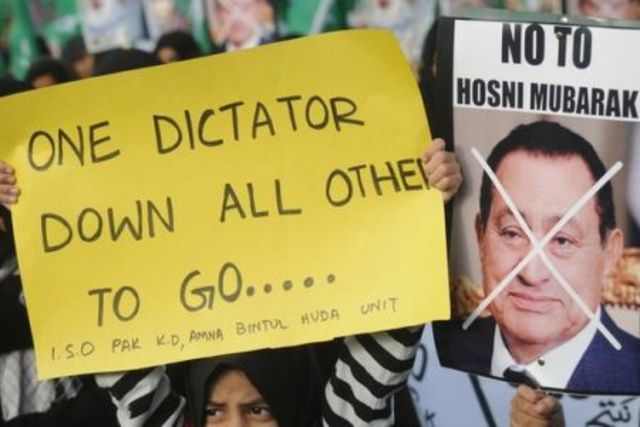 Mubarak vs Egipto