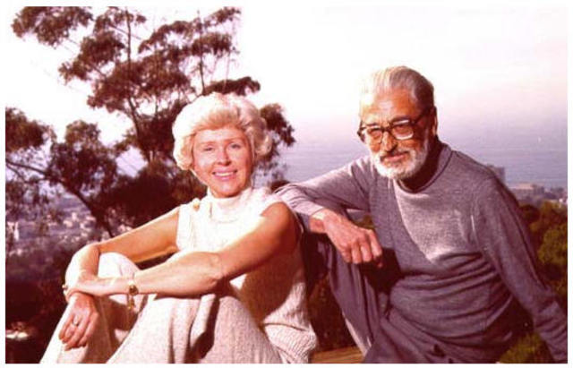 Marries wife Helen Palmer