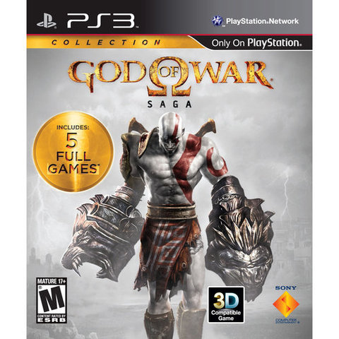 God of war series PS2 PS3 PSP (2005-2013)