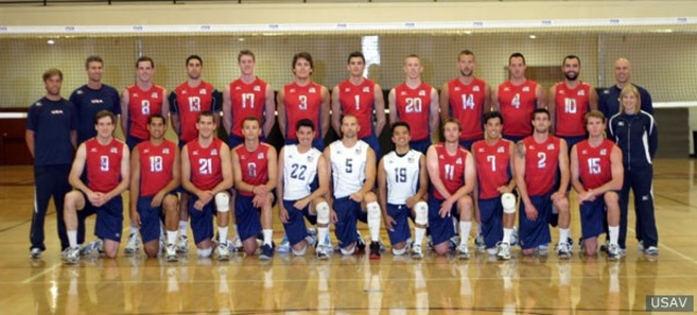 US National Men's Volleyball Training