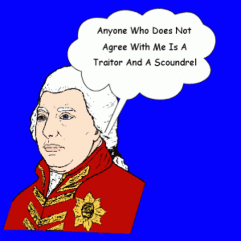 King George III takes power
