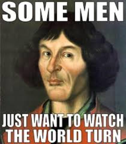 Copernicus Publishes Heliocentric Theory