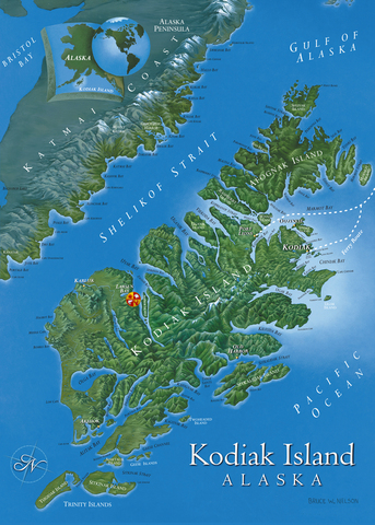 Russian settlement established on Kodiak Island