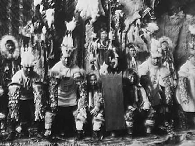 Aleuts revolt against russian invasion