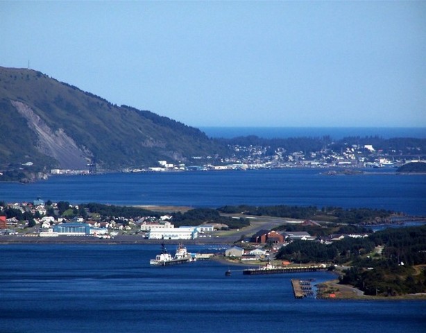 First white settlement in Kodiak