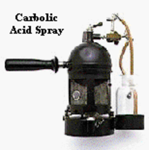 Lister Preforms First Antiseptic Surgery