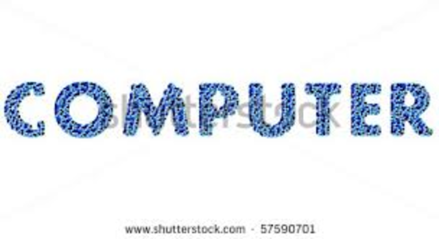 The word "computer" was first used