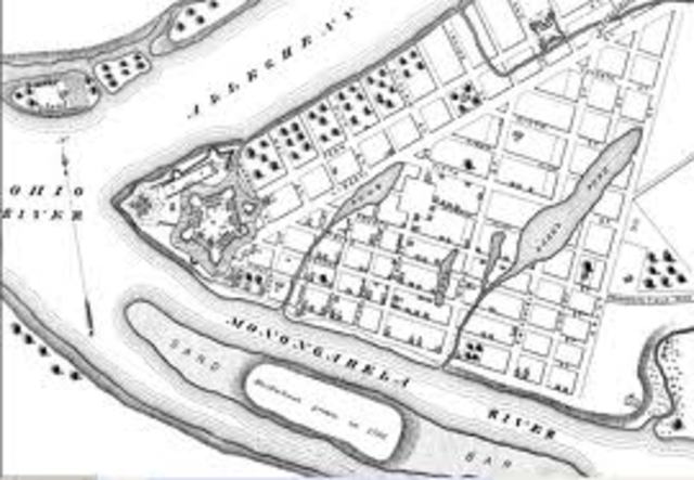 Pittsburgh’s street plan laid out