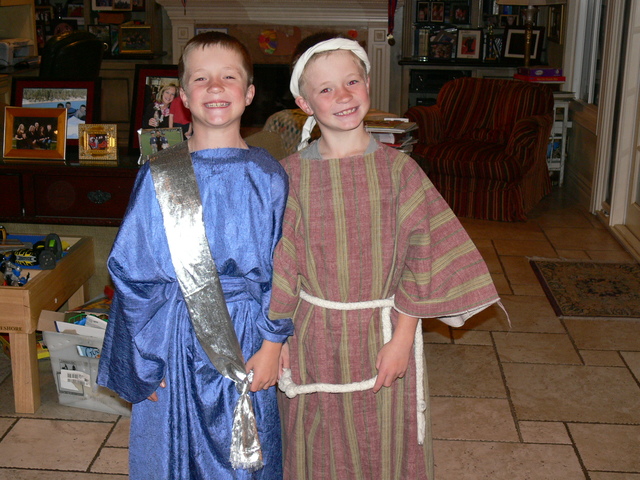 Twin brothers are born