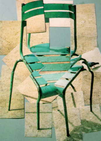 HOCKNEY, chaise du jardin du Luxembourg