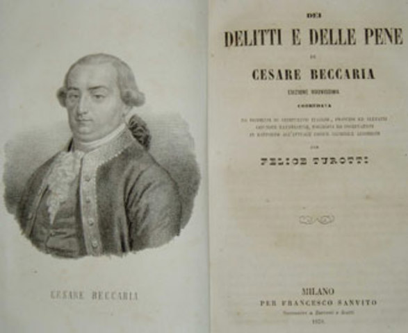 On Crimes and Punishments by Cesare Beccaria