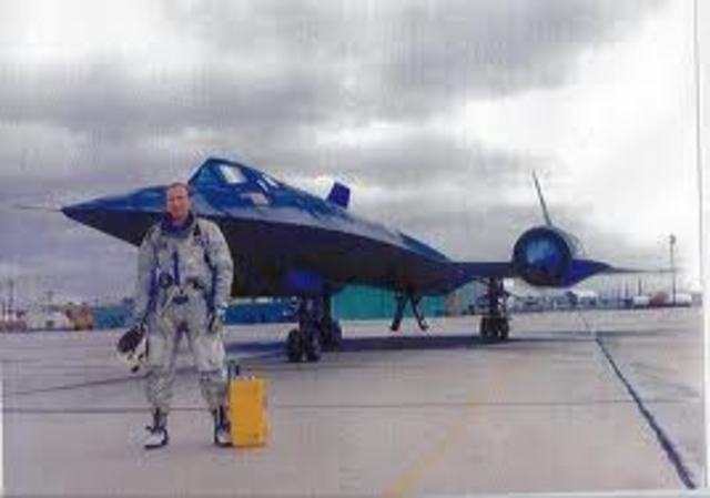 First Flight of the Blackbird