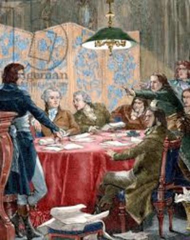 Start of the Comittee of Public Safety