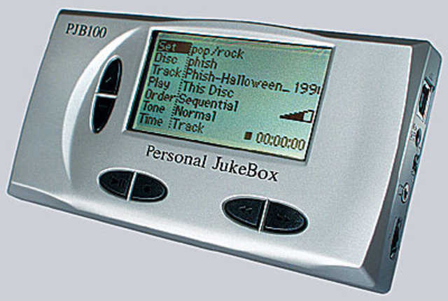 PJB100 (Personal Jukebox 100) is created