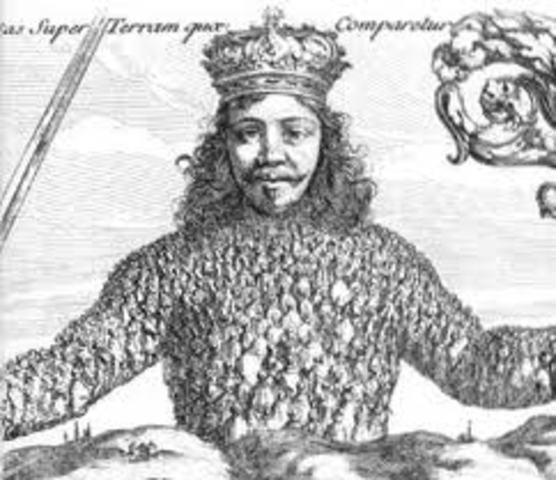 Hobbes Publishes Leviathan