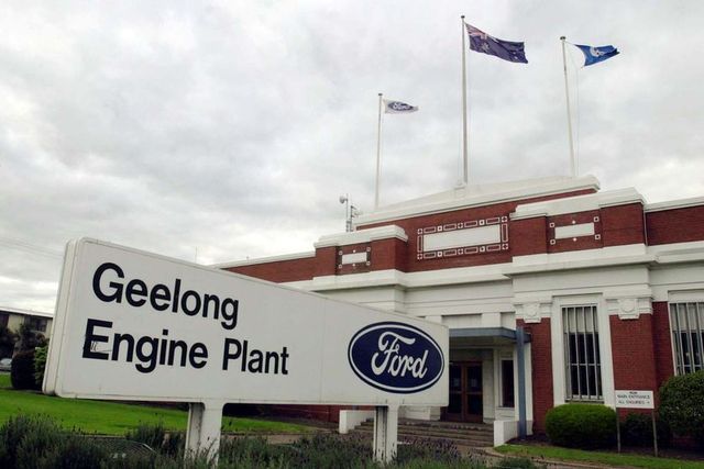 Ford manufacturing plants only in Geelong