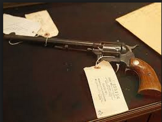 Boy finds gun - evidence