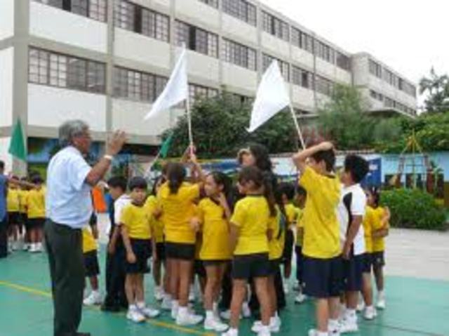 Construcción 3er piso pabellón secundaria